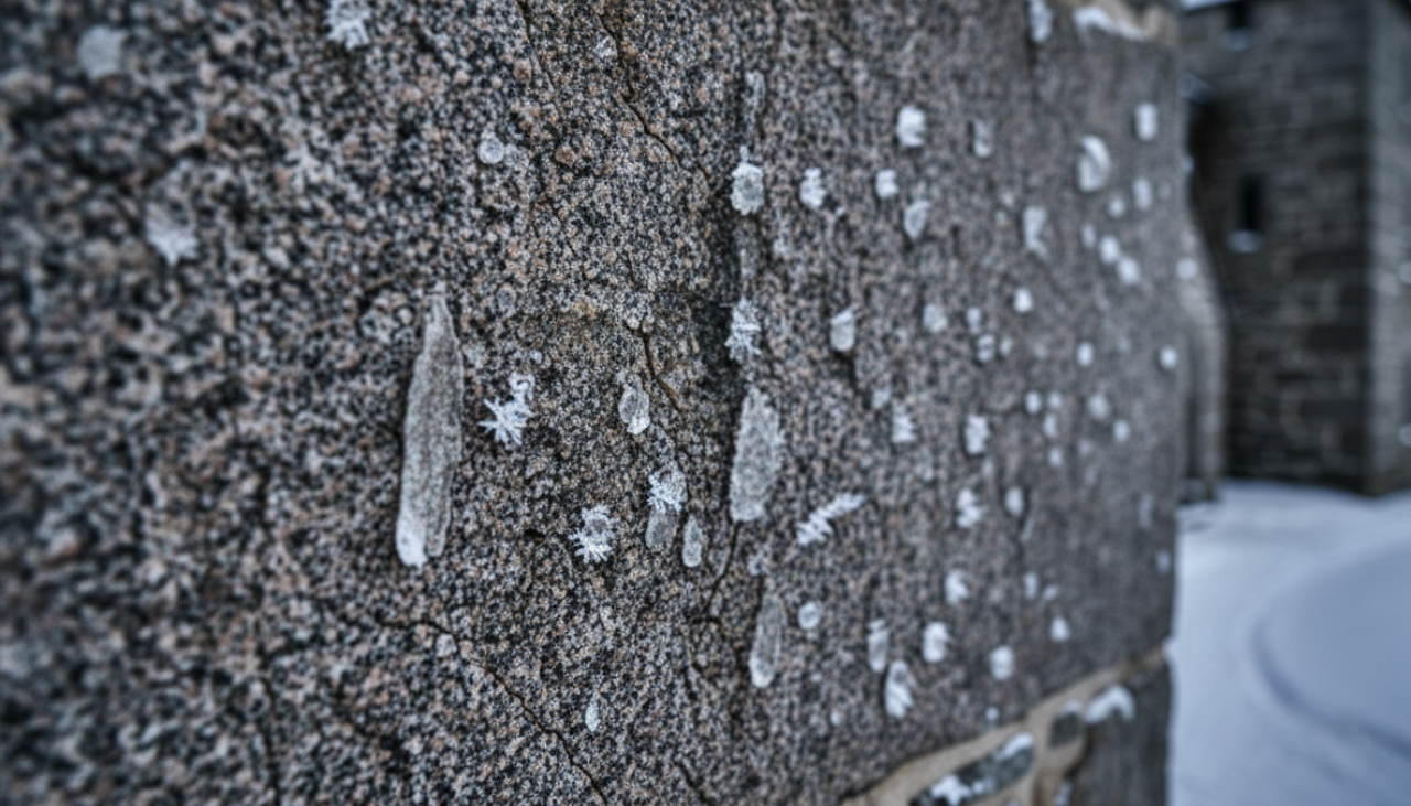 Tarihi taş yapılarda kış hasarı