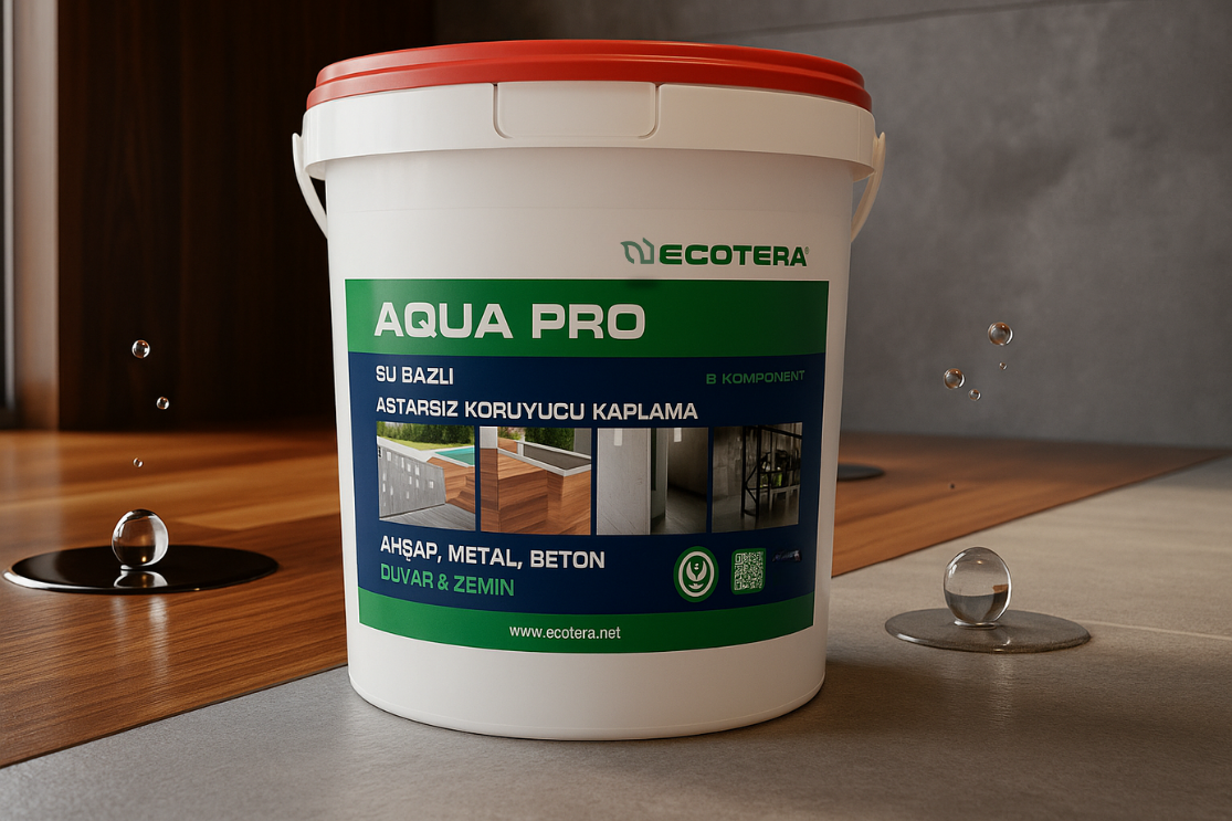 AQUA PRO Su Bazlı Koruyucu Kaplama: Doğa Koruma ile Yüzeylerinizi Güçlendirin