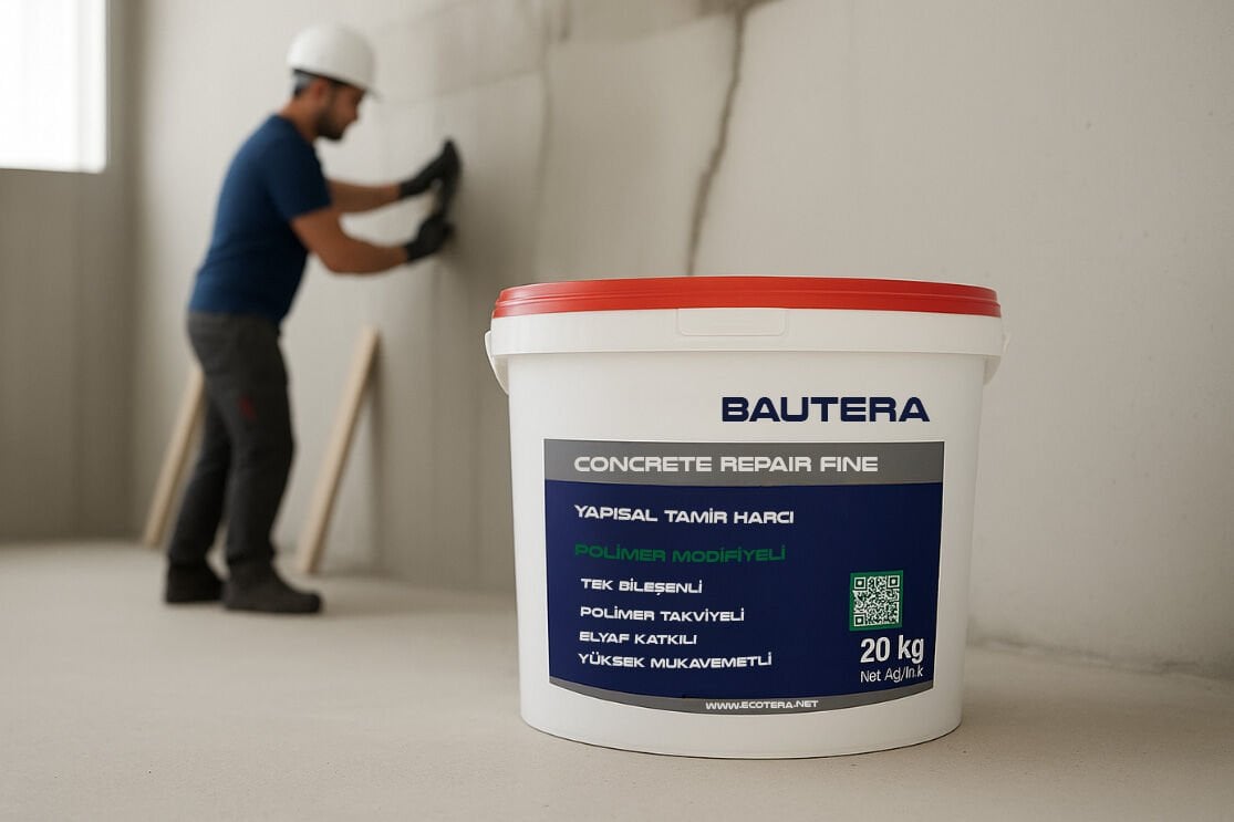 Bautera Concrete Repair Fine: İnce Onarımlarla Estetik Dokunuşlar