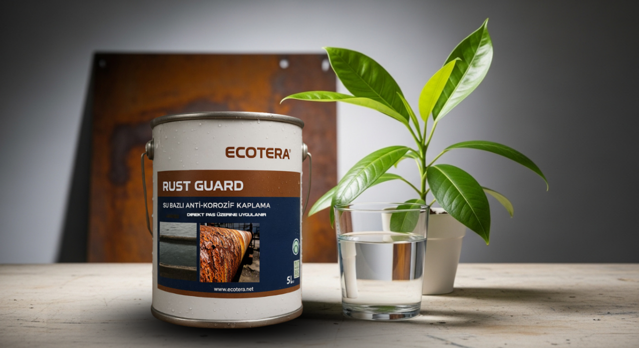 RUST GUARD: Astarsız, Su Bazlı, Doğrudan Pas Üzerine Uygulanan Korozyon Koruyucu