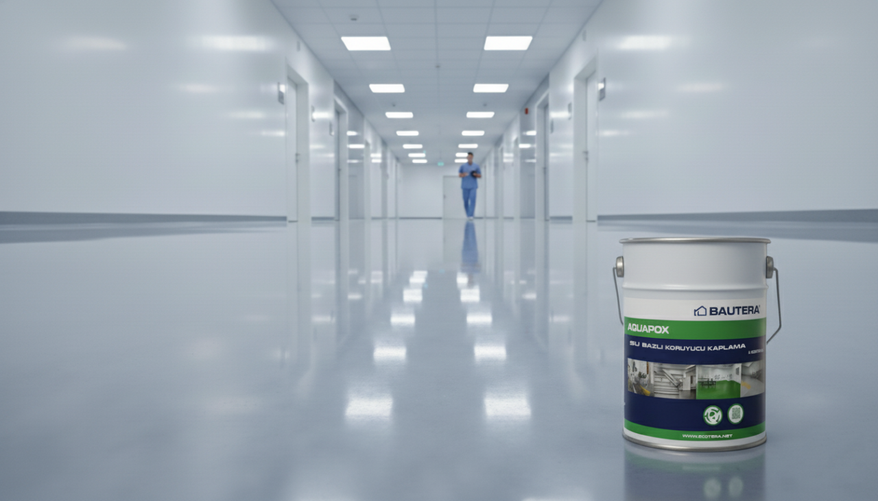 Hastane Zeminleri İçin Çözüm: Su Bazlı Epoksi Kaplama Aquapox