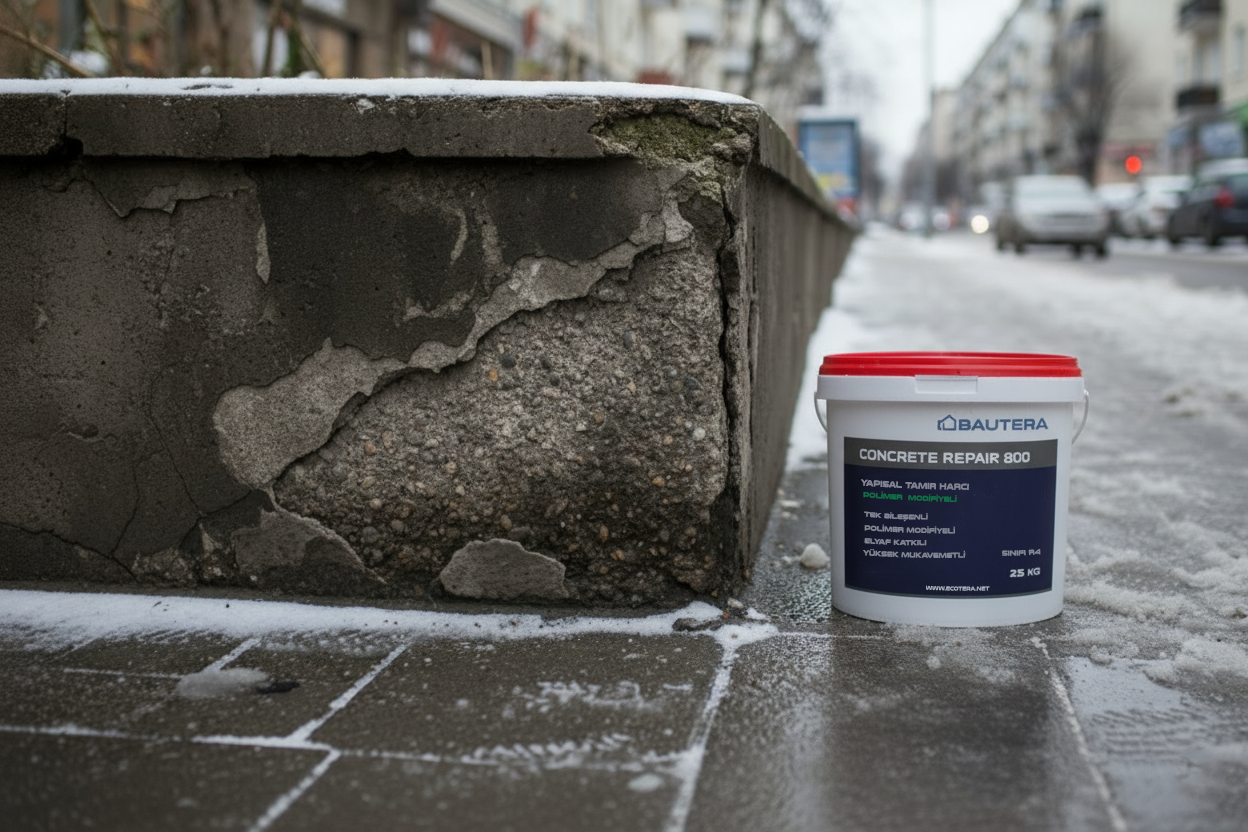 Kış Mevsiminde Yapısal Riskler: Beton Çatlakları ve Etkili Çözümler