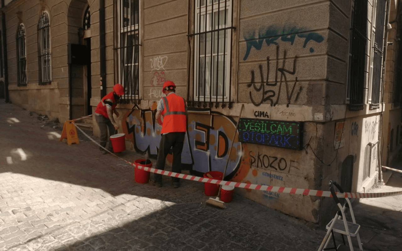 Ekolojik Grafiti Çözümü / Eco Strip Grafiti