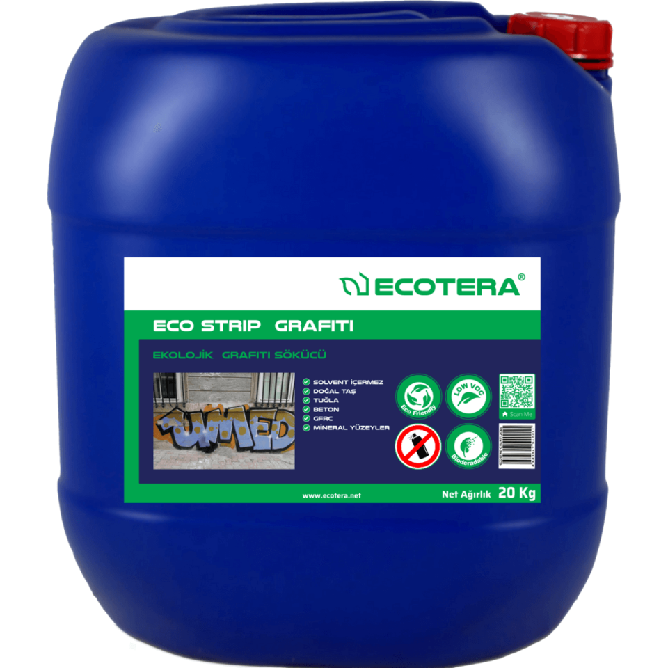 Eco Strip Grafiti, Ekolojik Grafiti Temizleyici Eco Strip Grafiti GR0107 20KG