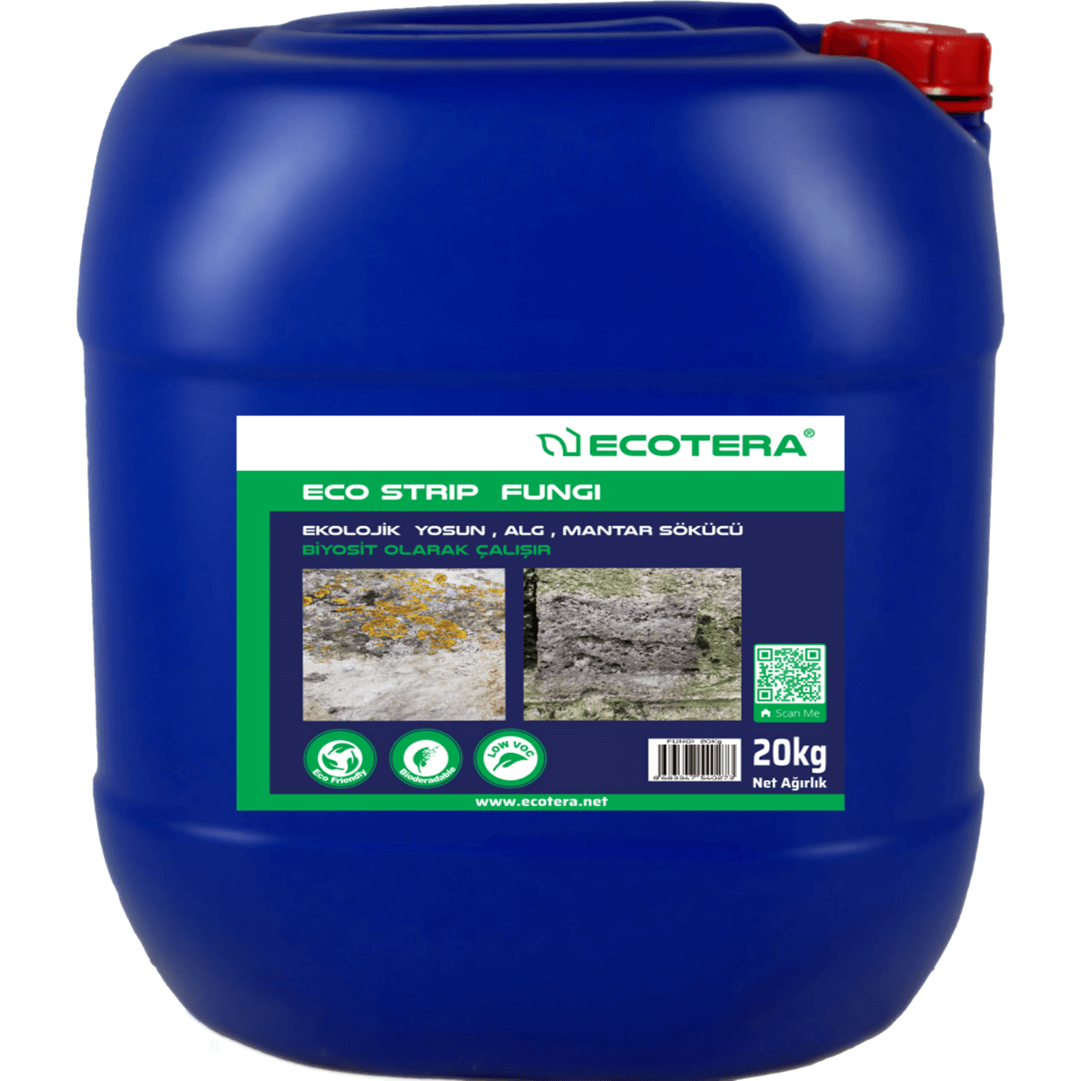 Eco Strip Fungi - Yosun, Alg, Mantar Temizliği Eco Strip Fungi FK0109 20KG