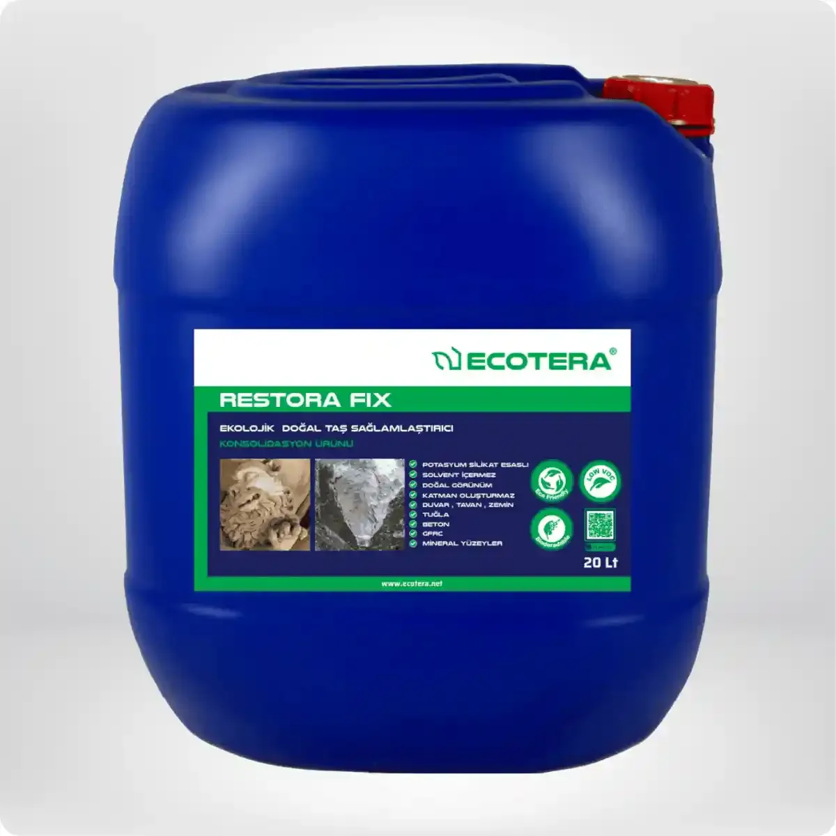 Restora Fix, Doğal Taş Sağlamlaştırma / Konsolidasyon