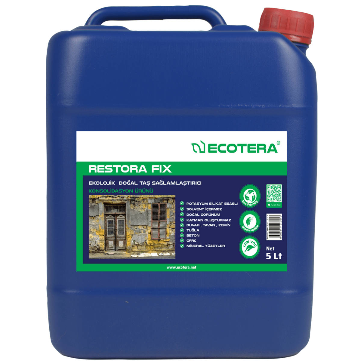 Restora Fix, Doğal Taş Sağlamlaştırma / Konsolidasyon Restora Fix FX0111 5LT