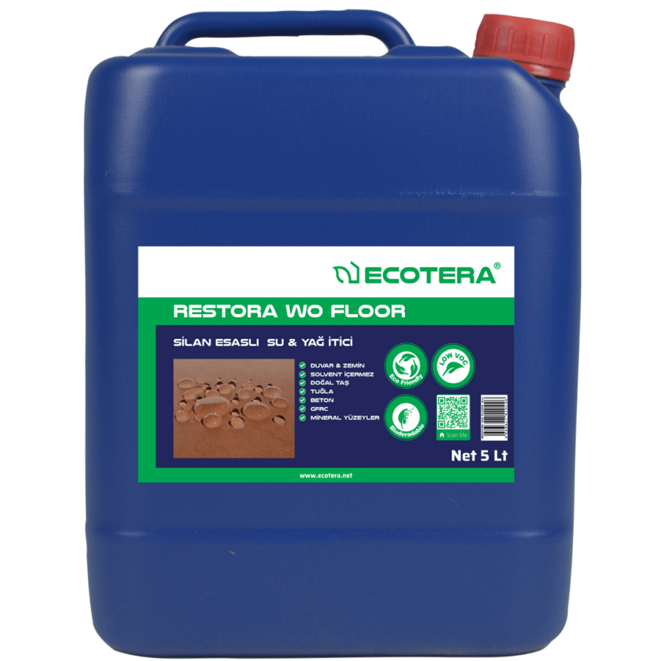 Restora WO FLOOR, Su & Yağ İtici Malzeme Restora WO FLOOR WO-0215-5LT