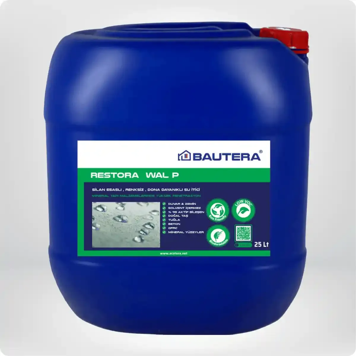 Restora WAL P, Su İtici Malzeme