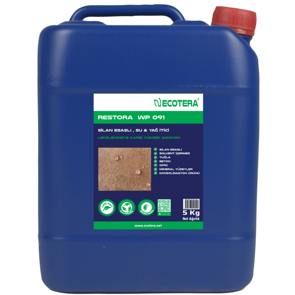 Restora WP 091, Beton Tozumazlık, Sağlamlaştırıcı, Su İtici Restora WP 091-WP0919-5KG