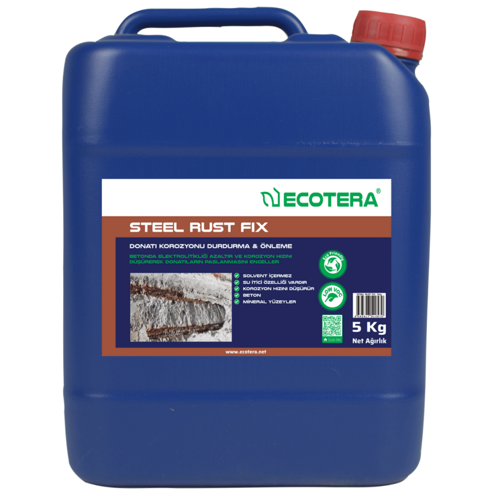 Restora Steel Rust Fix, Donatı Çeliği Korozyon Önleme Restora Steel Rust Fıx CT 0121-5KG
