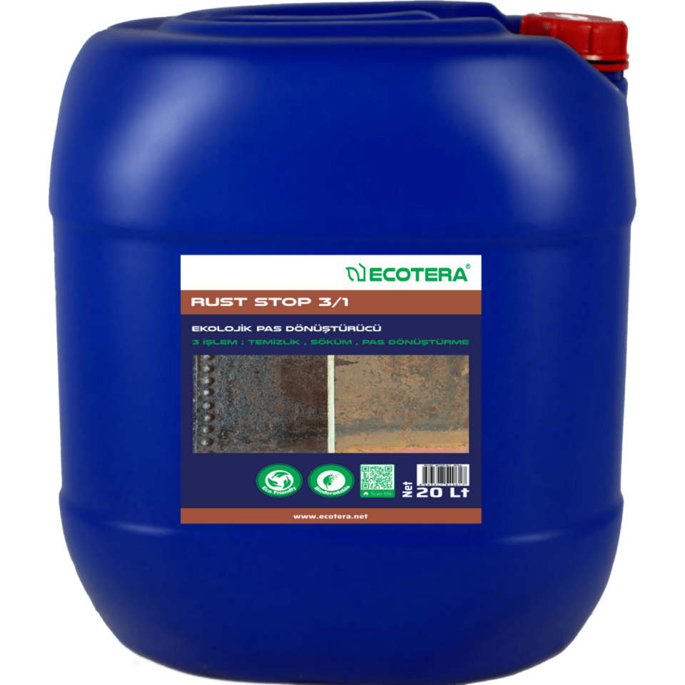 Restora Rust Stop 3/1, Metal Yüzey Temizleme, Yüzey Hazırlama, Korozyon Önleme Restora Rust Stop 3/1 RS 122-20KG