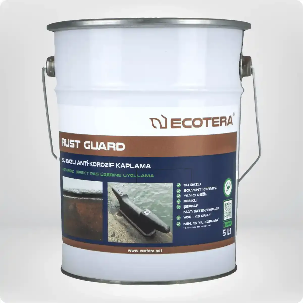 Rust Guard, Anti Korozif Özellikli Su Bazlı Koruyucu Kaplama