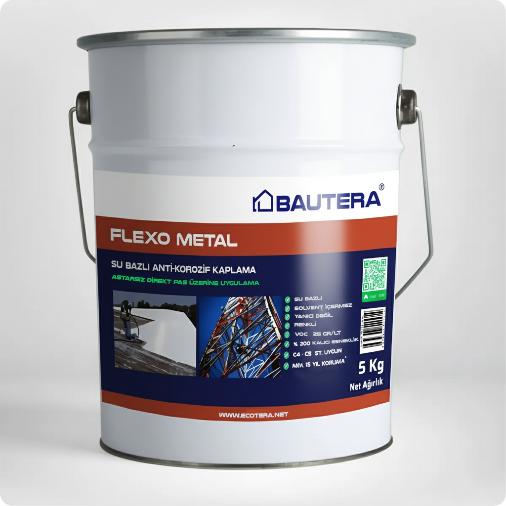 Flexo Metal, Su Bazlı Ekolojik Anti-Korozyon Özellikli Kaplama