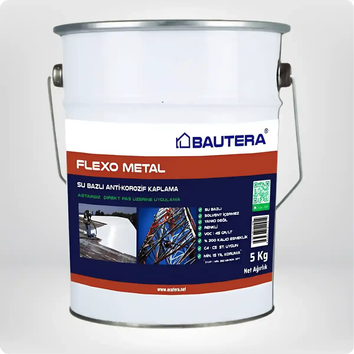 Flexo Metal, Su Bazlı Ekolojik Anti-Korozyon Özellikli Kaplama