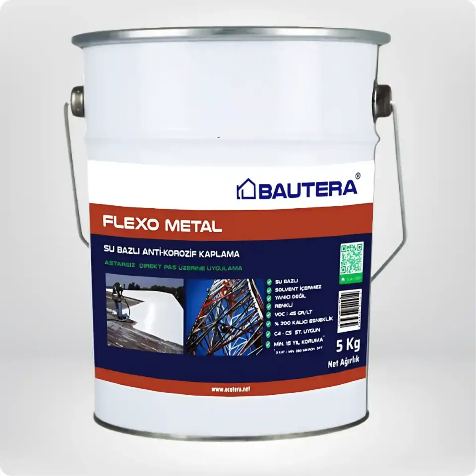 Flexo Metal, Su Bazlı Ekolojik Anti-Korozyon Özellikli Kaplama