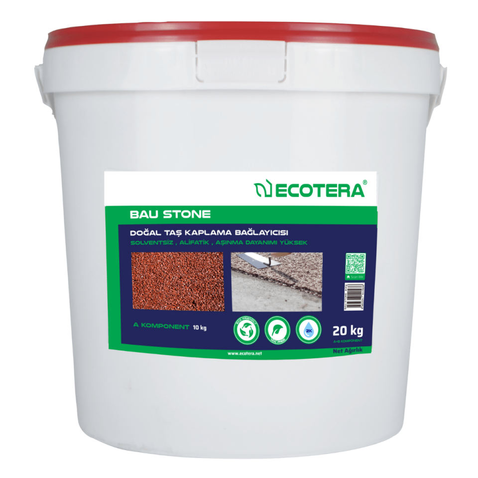 Bau Stone, Hibrit Poliüretan Esaslı Taş Halı Bağlayıcısı Bau Stone BS 0135-20KG