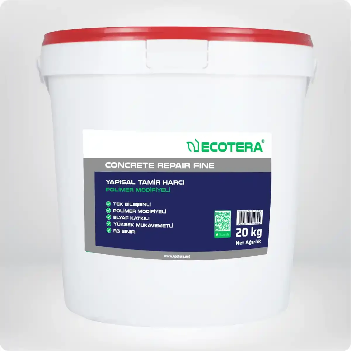 Concrete Repair Fine, Beton ve Brüt Beton İnce Onarım Harcı