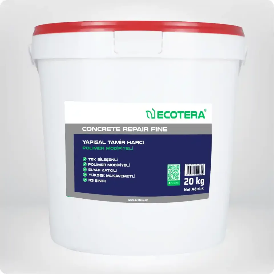 Concrete Repair Fine, Beton ve Brüt Beton İnce Onarım Harcı