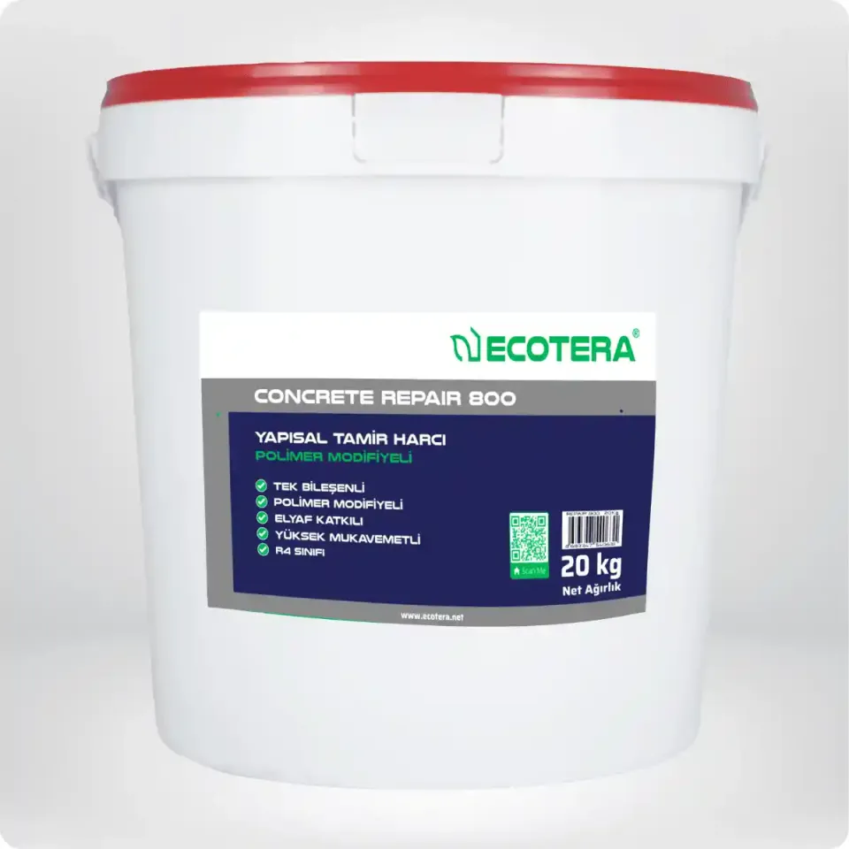 Concrete Repair 800, Beton ve Brüt Beton Kalın Onarım Harcı