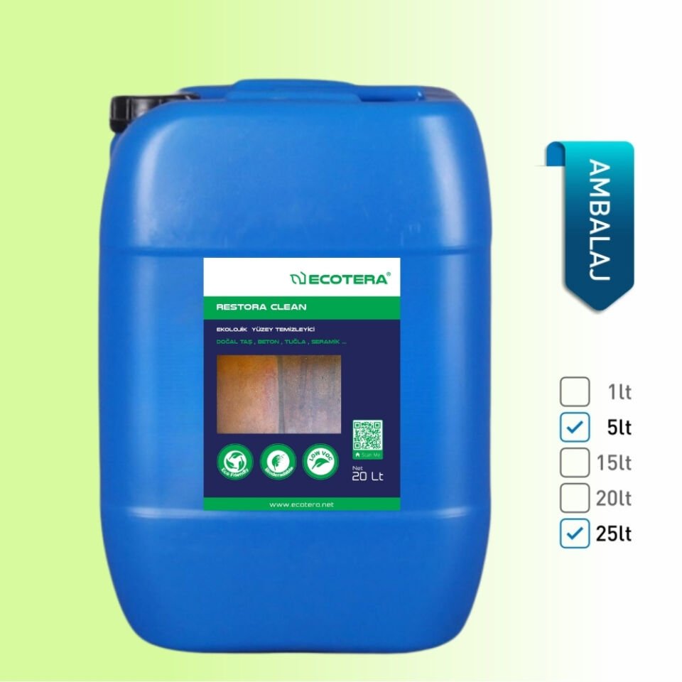 Restora Clean, Ekolojik Yüzey Temizleyici Restora Clean Yüzey Temizleyici 25kg